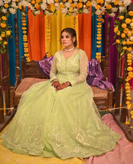 Dilara- Pistachio green